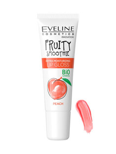 Блеск для губ Eveline Fruity Smoothie Peach экстраувлажняющий, 12мл