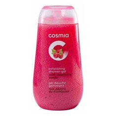 Гель-скраб для душа Cosmia женский с семенами малины 250 мл