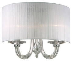Настенный светильник Ideal Lux Swan AP2 макс.2x40Вт Е14 Хром 035864