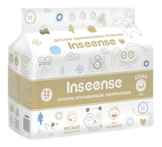 Пеленки впитывающие Inseense 60х60, 32 шт. Insinse