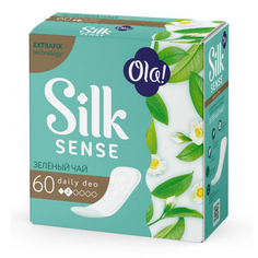 Прокладки Ola! Daily Deo Зеленый чай 60 шт