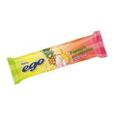Батончик Ego злаковый ананас-маршмэллоу 25 г ЭГО