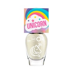 Лак для ногтей NailLook Unicorn № 31027 золотой с белым глиттером 8,5 мл