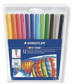 Фломастеры Staedtler Norisclub 12 цветов