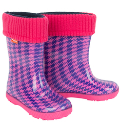 Сапоги резиновые Demar цв.розовый ,р.23