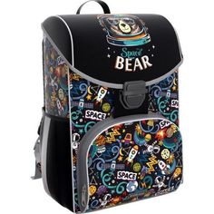 Ранец детский ErichKrause ErgoLine 15L Space Bear