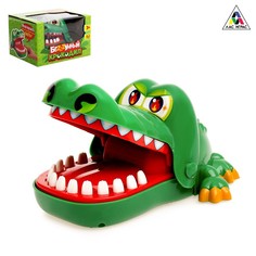 Настольная игра на реакцию ЛАС ИГРАС Безумный крокодил