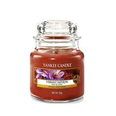 Свеча ароматическая Yankee Candle Vibrant Saffron/ Яркий шафран 25-40 ч