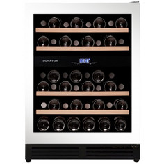 Встраиваемый винный шкаф Dunavox DAU-45.125DW.TO Silver
