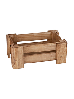 Ящик деревянный 23х13х10см Лофт Палисандр Паприка Корица