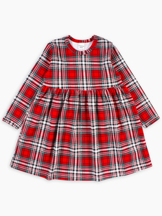 Платье детское Веселый малыш 350322/Тартан р.104