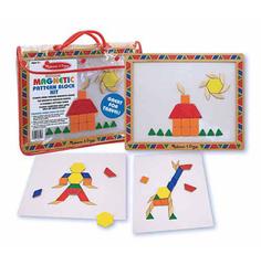 Набор магнитных деталей Melissa & Doug Придумай свой рисунок 3590M