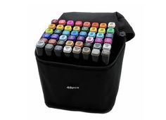 Набор профессиональных двухсторонних маркеров для скетчинга 48 ов в чехле разноный Touch