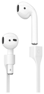 Deppa Силиконовый шнурок белый