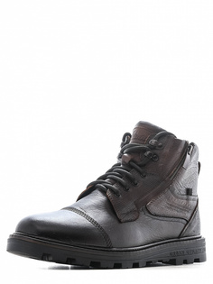 Ботинки мужские quattrocomforto 600-821-N2C5 коричневые 43 RU