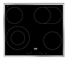 Встраиваемая варочная панель электрическая Beko HIC 64403 X Black