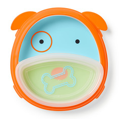 Skip Hop Тарелка 2 в 1 - Собака SH 252228