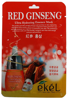 Маска для лица Ekel Red Ginseng Essential Mask 25 г