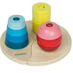 Развивающая игрушка Три пирамидки Beleduc 18001