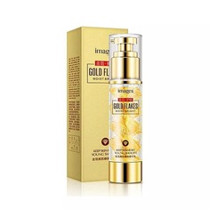 Увлажняющая и омолаживающая сыворотка для лица Images GOLD FLAKES с био золотом , 40 ml
