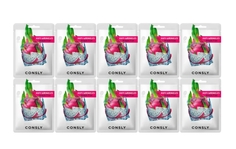 Маска тканевая антивозрастная с экстрактом драгонфрута Consly Dragon fruit, 20 мл x 10 шт