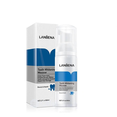 Отбеливающий мусс для чистки зубов Lanbena Teeth Whitening Mousse