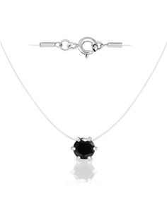 Колье из серебра с фианитом 40 см SKAZKA Natali Romanovoi 51947