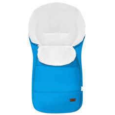 Конверт зимний меховой Nuovita Vichingo Bianco Marino, Морской