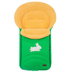 Конверт зимний меховой Nuovita Tundra Pesco Smeraldo, Изумрудный