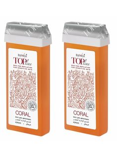 Набор Воск ITALWAX Top Line в картридже Коралл 100 мл. x 2 шт.