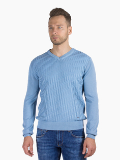 Джемпер мужской DAIROS GD69300708 голубой 3XL