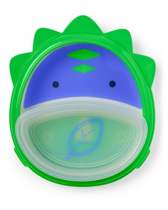 Skip Hop Тарелка 2 в 1 Динозавр SH 252825