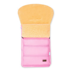 Конверт зимний меховой Nuovita Alpino Pesco Rosa, Розовый