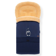 Конверт зимний меховой Nuovita Alaska Pesco Blu scuro, Темно-синий