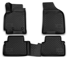 Коврики 3D в салон подходят для CHERYEXEED TXL 2020 - >, кроссовер, 4шт. (полиуретан) Element