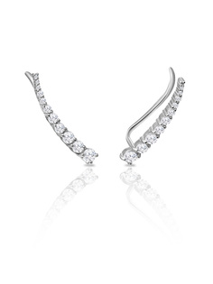 Серьги из серебра с фианитом SKAZKA Natali Romanovoi 52512
