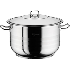 Кастрюля со стальной крышкой RS/CS 2103-30 2 пр, широкая/ 13 л. (х2) Rainstahl