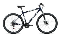 Велосипед 27,5" Altair AL 27,5 D 21 скорость Темно-синий/Серебро 20-21 15" RBKT1M37G021