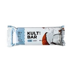Протеиновый батончик KULTLAB Kult Bar, 60 г: кокосовый мусс