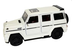 Машинка металлическая Мерседес Гелендваген G65 цв. белый No Brand
