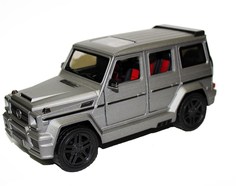 Машинка металлическая Мерседес Гелендваген G65 цв. серебристый No Brand