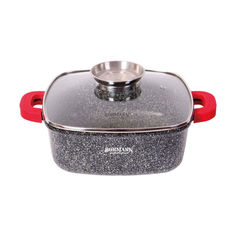 Кастрюля из литого алюминия BH-2428MRB 28 см 6,0л Bohmann