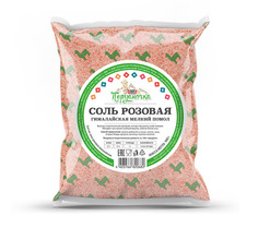 Соль гималайская Продукты XXII века Salt Pink мелкий помол Перуаночка
