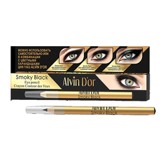 Карандаш для глаз Alvin D`or Smoky Black