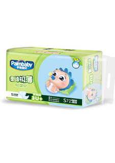 Подгузники детские Palmbaby Ультратонкие - S 3-7 кг, 72 шт.