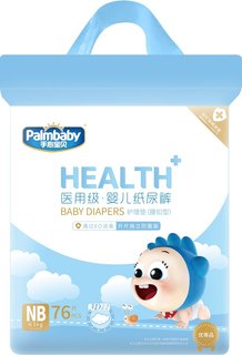 Подгузники детские Palmbaby HEALTH+ NB до 5 кг, 76 шт