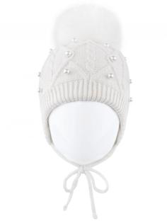 Шапка для девочки Reike Basic white, RKN1920-1 bs white, р.42