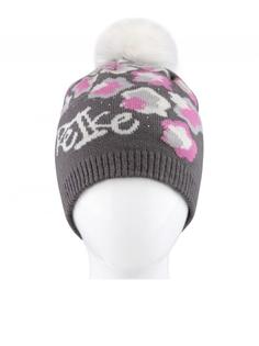 Шапка для девочки Reike Frozen Leaves grey, RKN1920-1 FZL grey, р.50