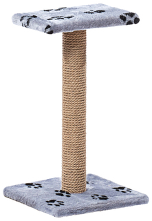 Когтеточка-столбик Пушок Зонтик, джут, 30х30х50см