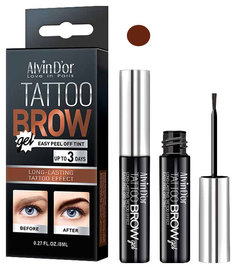 Гель-тинт для бровей Alvin Dor Tattoo Brow Dark Brown